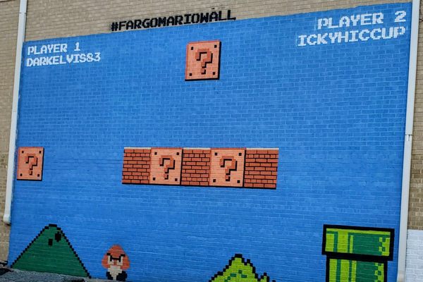 Fargo Mario Wall