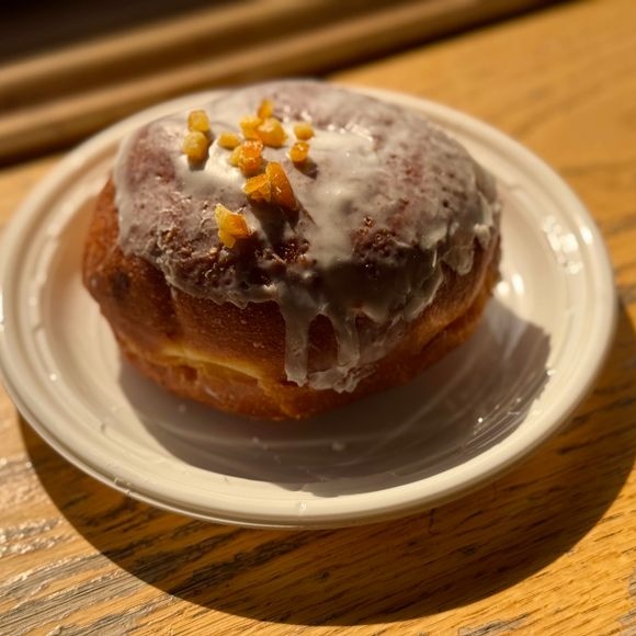 Line up early to snag a pillowy pączek.