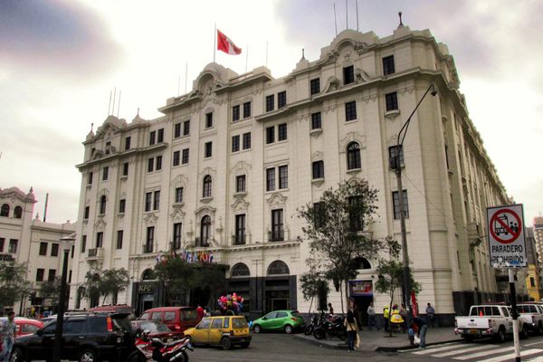 The Gran Hotel Bolivar in Lima, Peru.